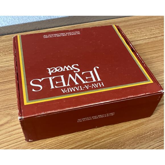 Vintage Hav-A-Tampa Jewels Sweet Empty Cigar Box Tampa Florida Collectible - Picture 5 of 6